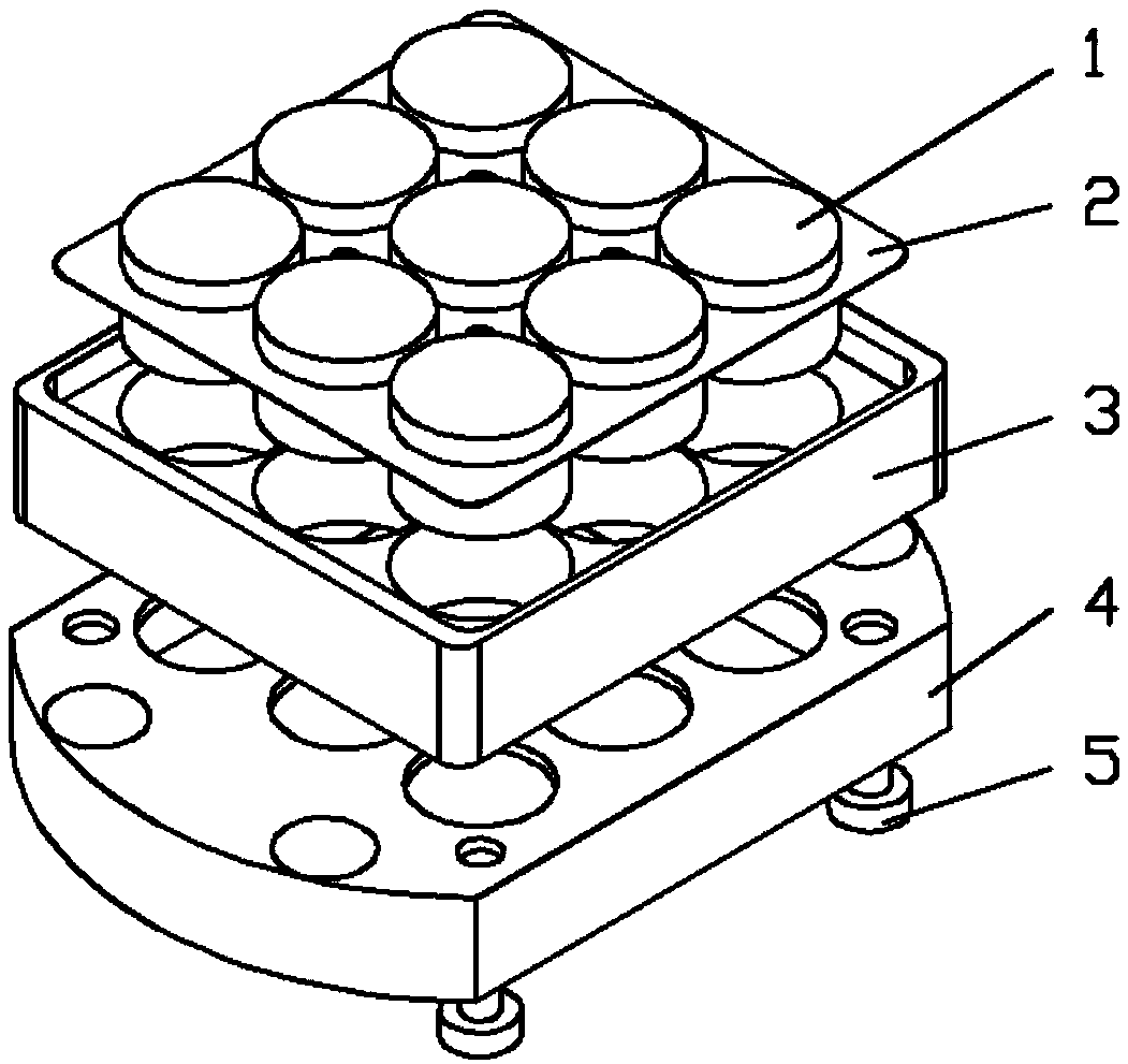 Multilens integration component for low temperature application