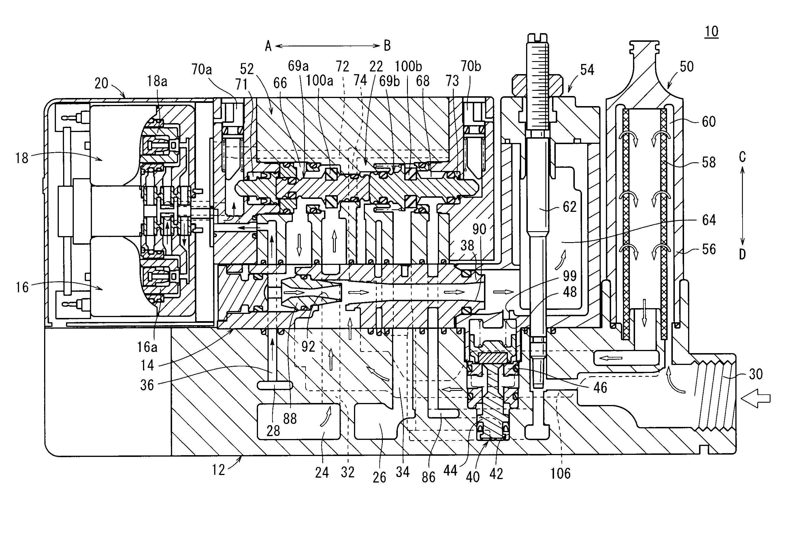 Vacuum generating unit