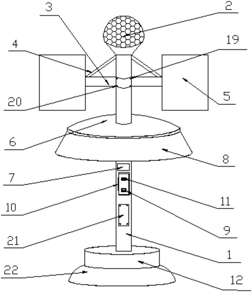 Commercial advertisement solar street lamp