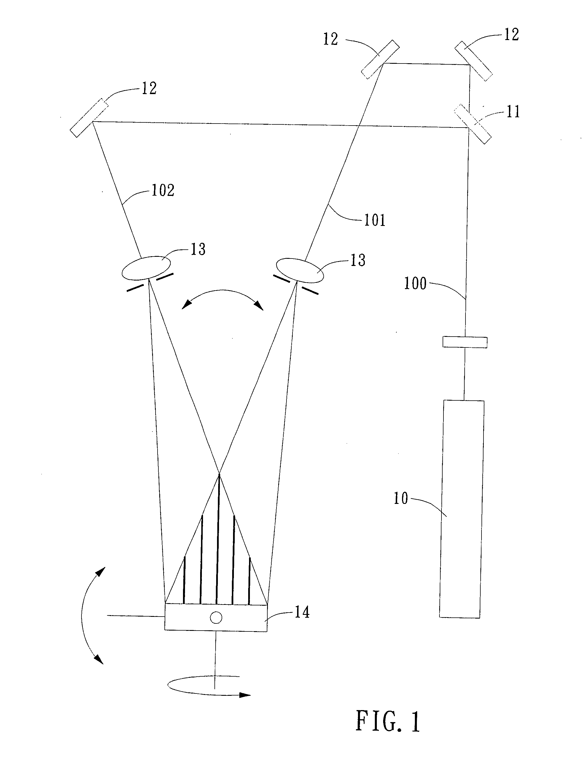 Method and apparatus for generating periodic patterns by step-and-align interference lithography