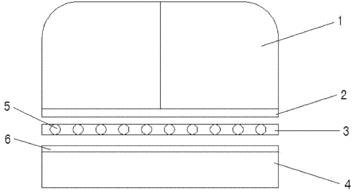 Lubricating structure between saddle and base body of bridge and lubricating method