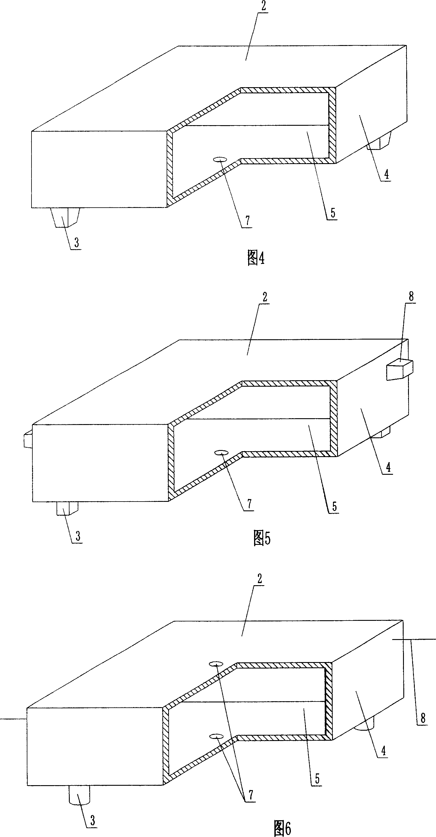 Cast-in-situ concrete hollow board