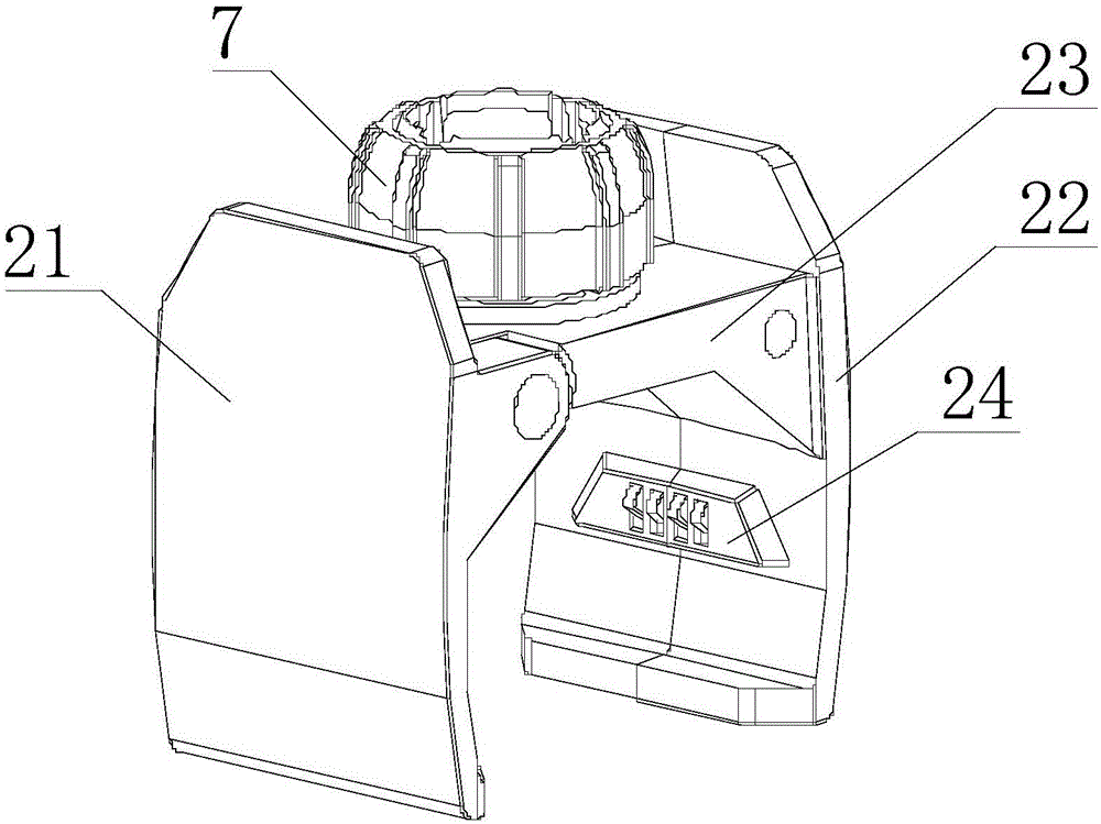 Fixing device with sucker