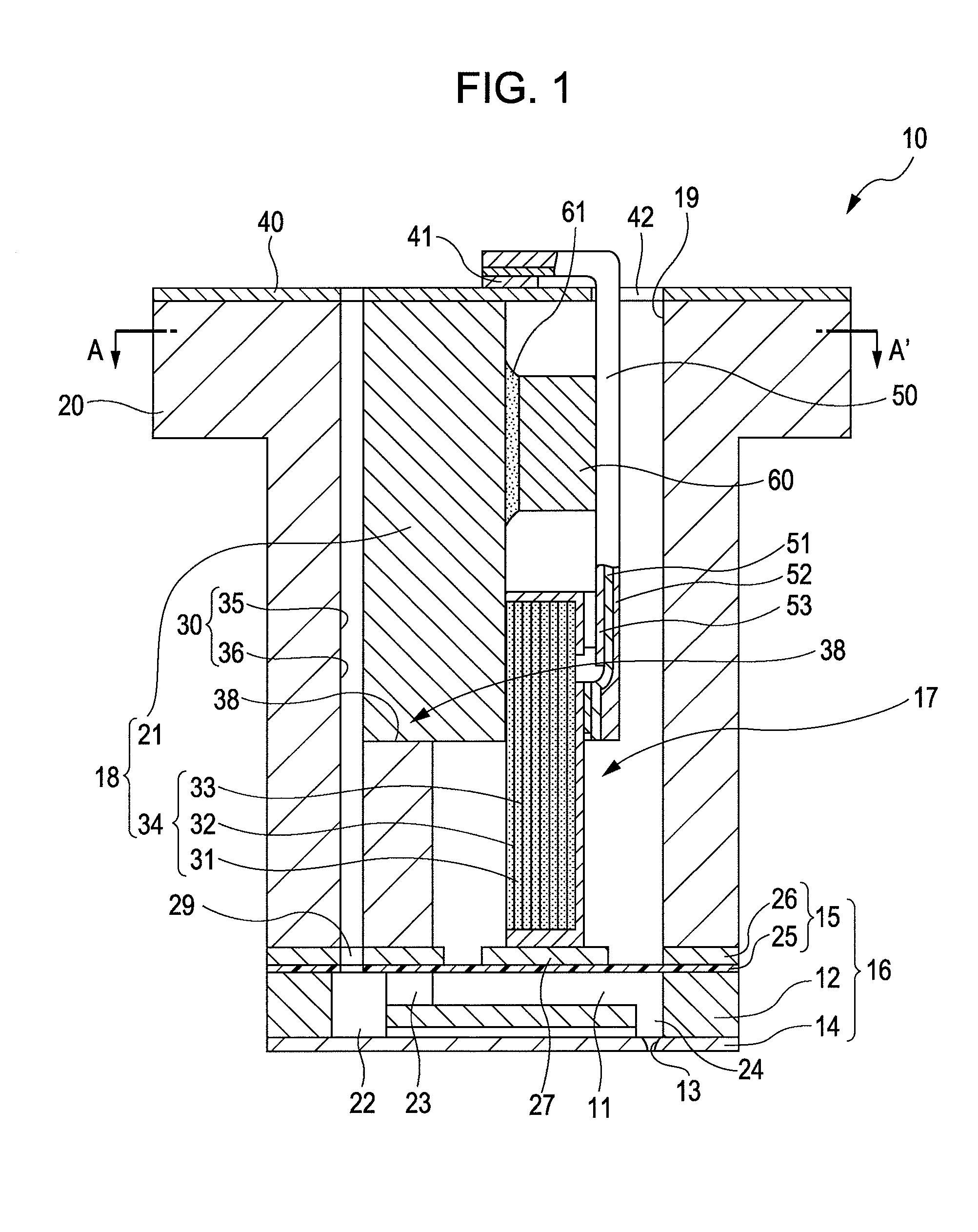 Liquid jet head and a liquid jet apparatus