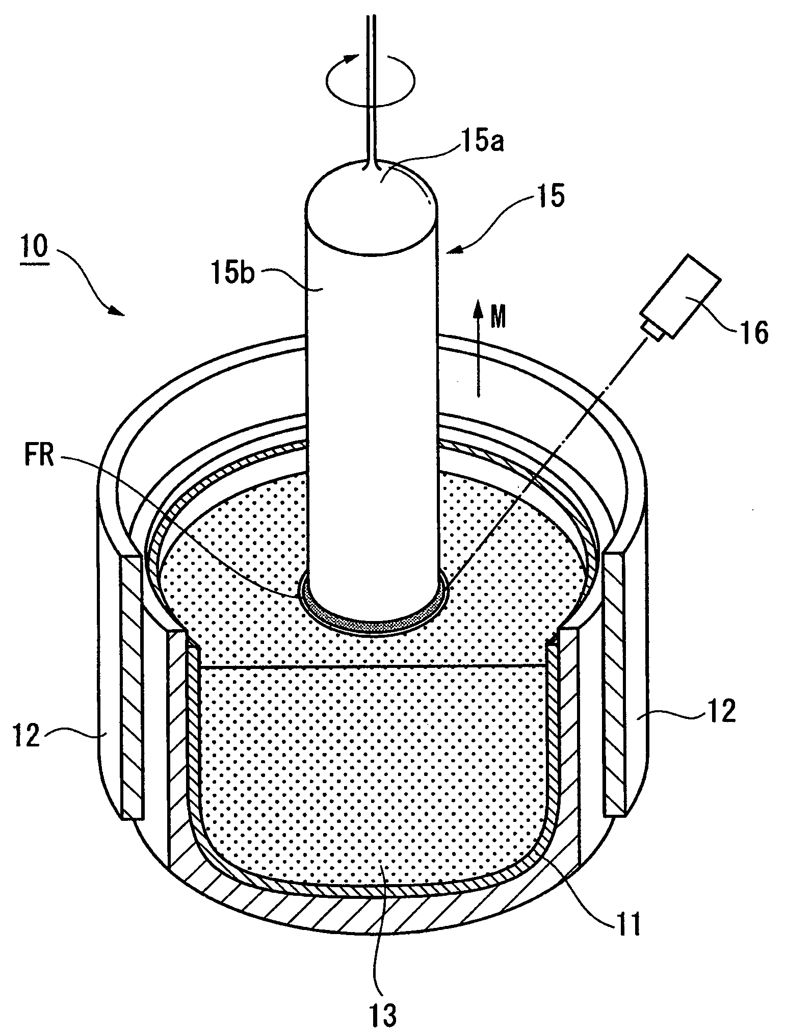 Silicon single crystal pulling method