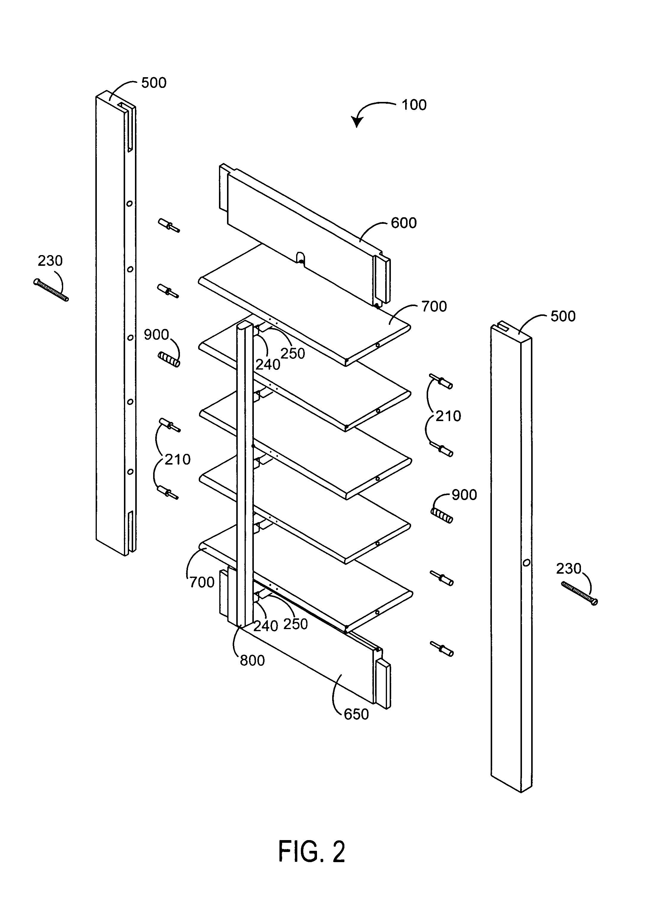 Removable louver shutter assembly method