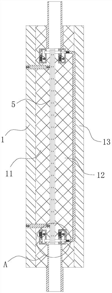 External wall thermal insulation decorative plate