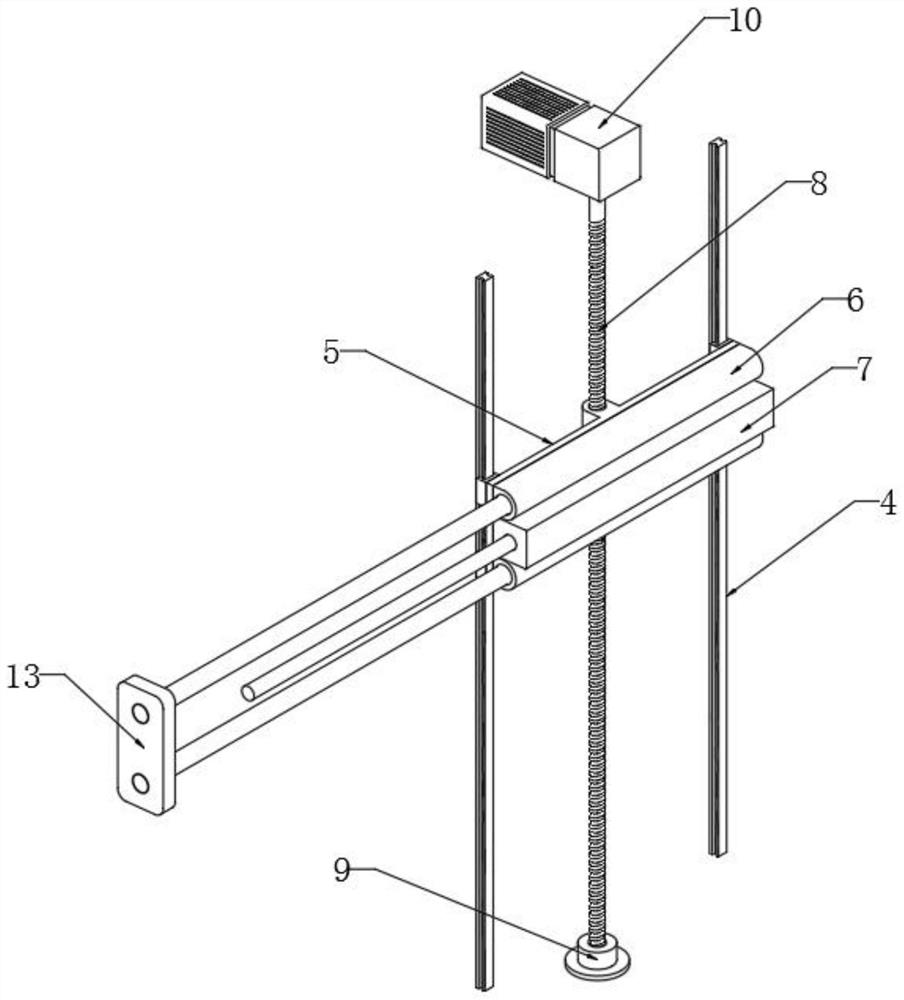 A vacuum suction cup device for insulating glass inflatable line