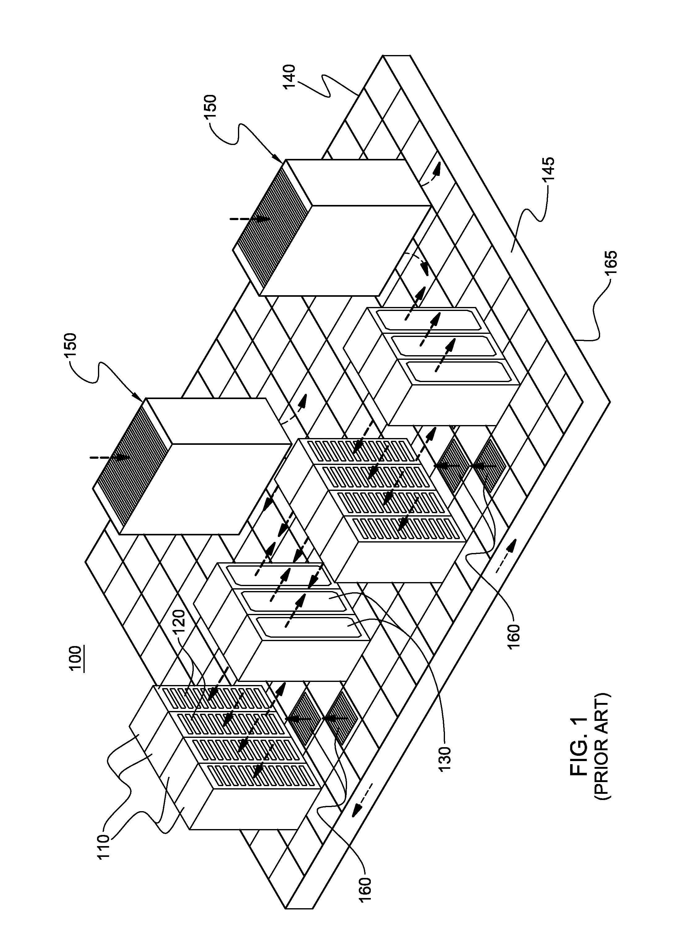 Airflow arresting apparatus and method for facilitating cooling of an electronics rack of a data center