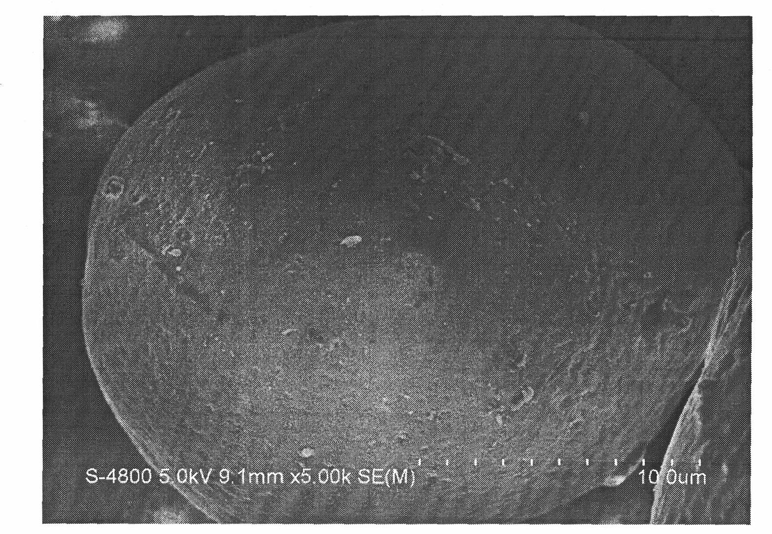 Method for preparing spherical carbonate ternary precursor