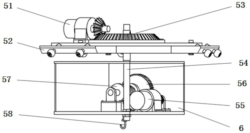 Helicopter rescue teaching instrument