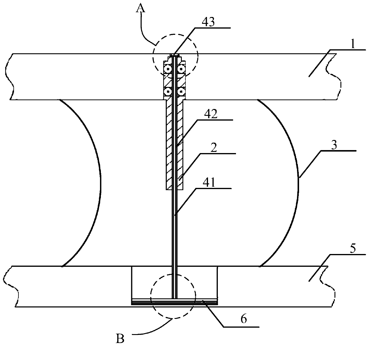 pecvd reaction chamber and support pins for pecvd reaction chamber