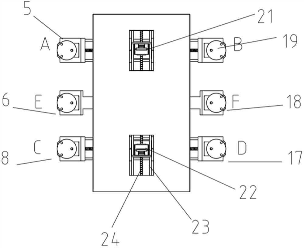 A crawling device and operation method for filling gaps between wall tiles with beautifying agent