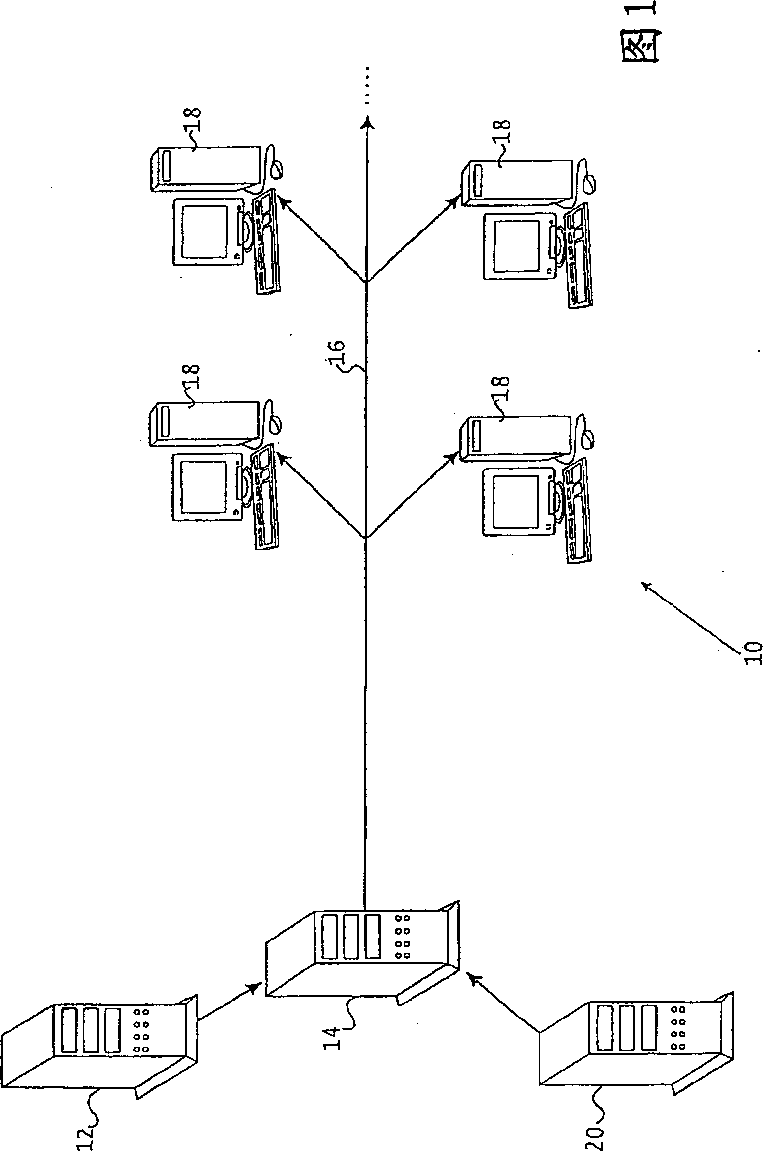 Distributed multi cast caching technique