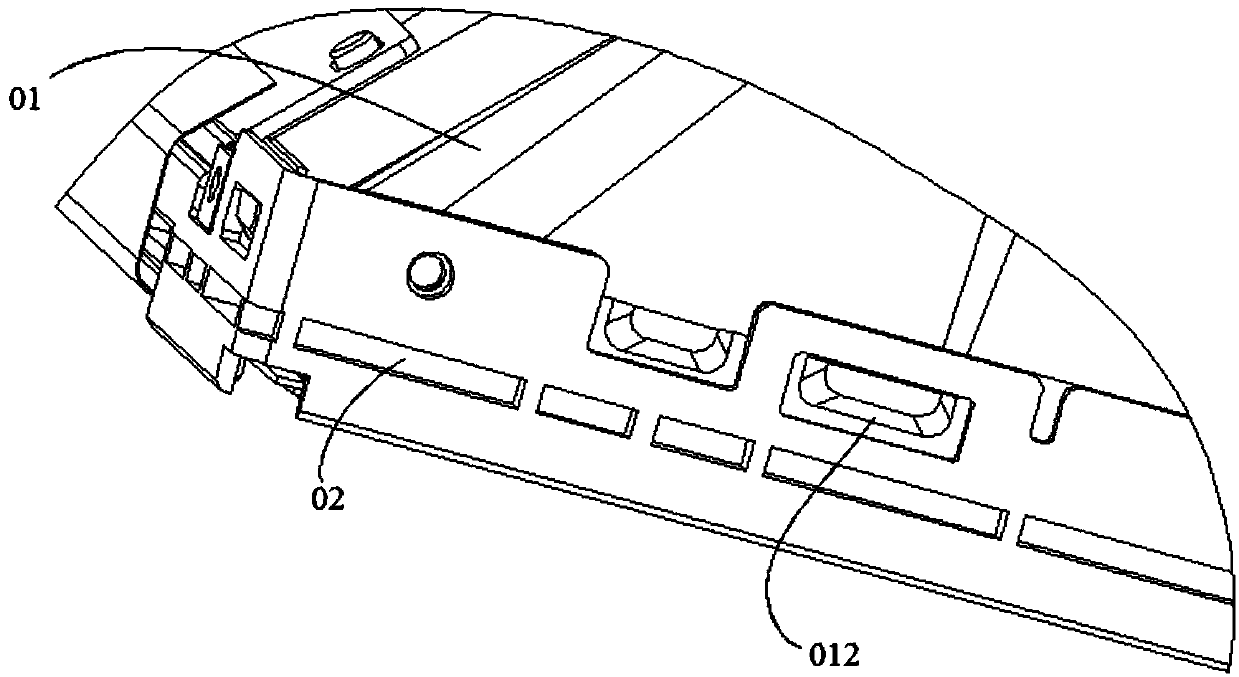 Back plate for liquid crystal module, liquid crystal module and display device