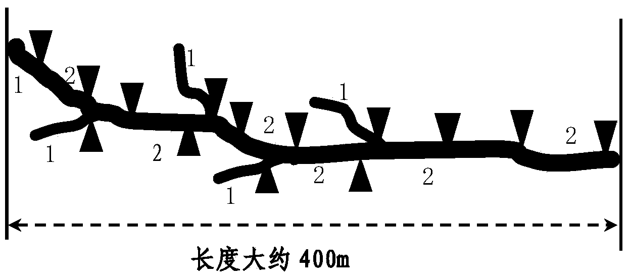 Non-point source pollution abatement method for plain river network regions