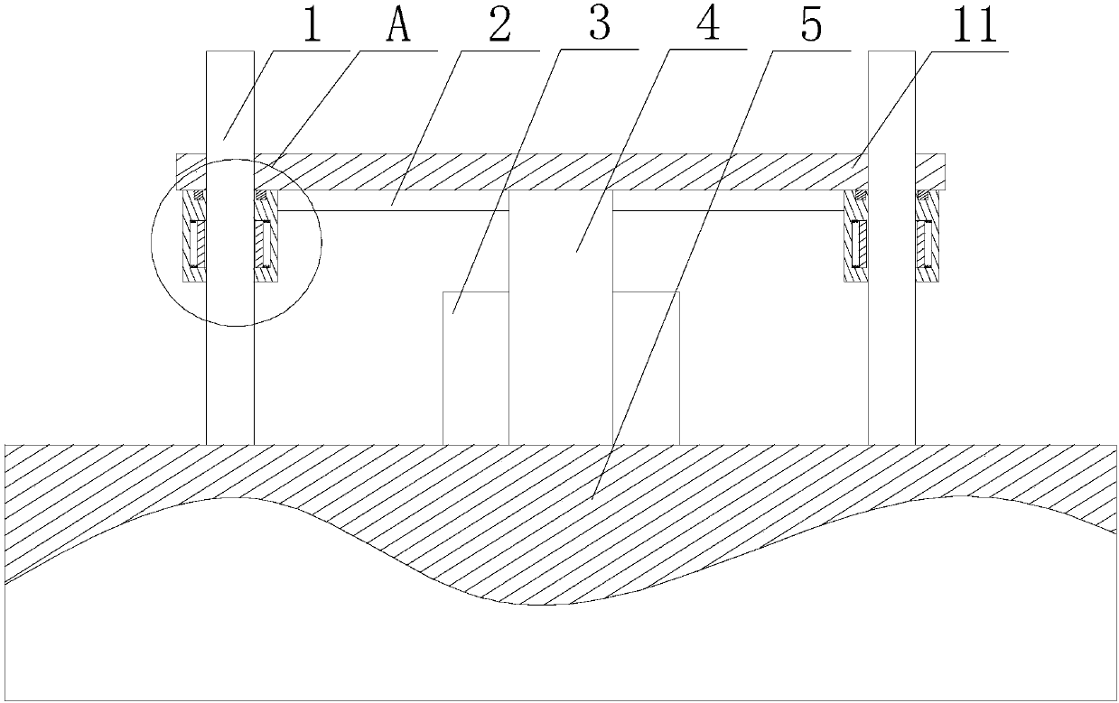 Locking device and locking method for automotive chassis power testing