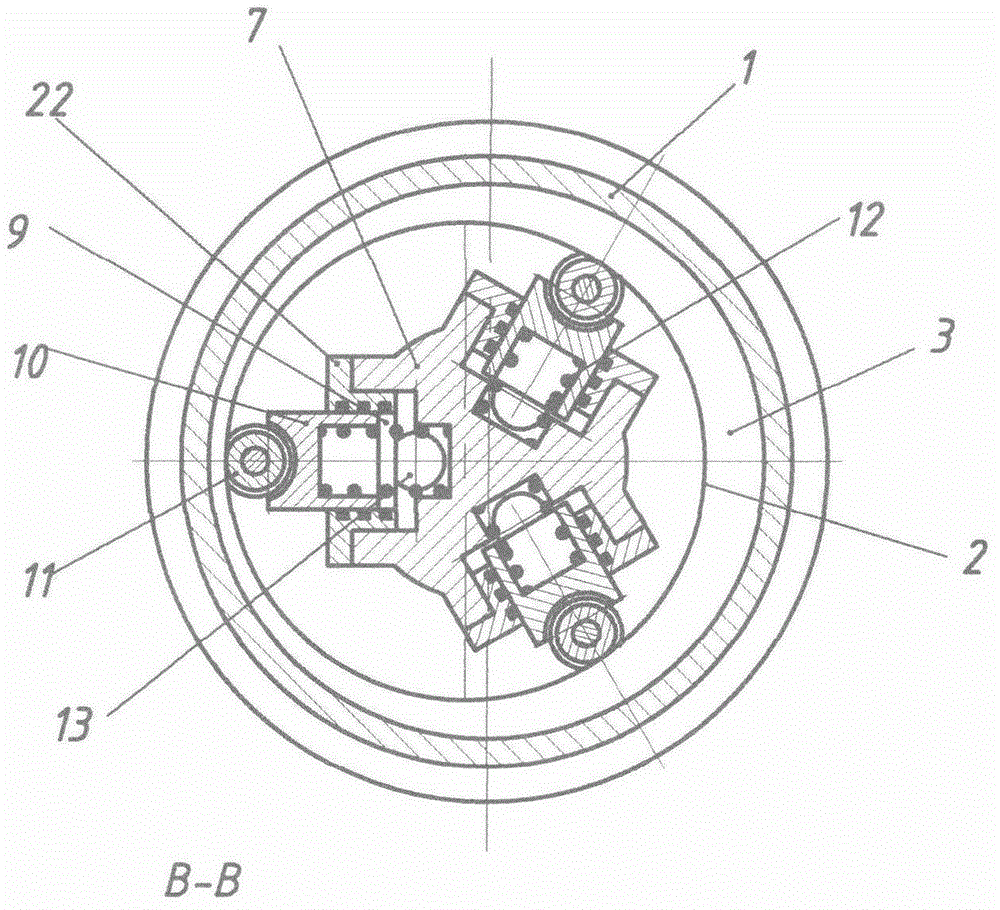 Efficient multifunctional rotor type submersible sewage pump