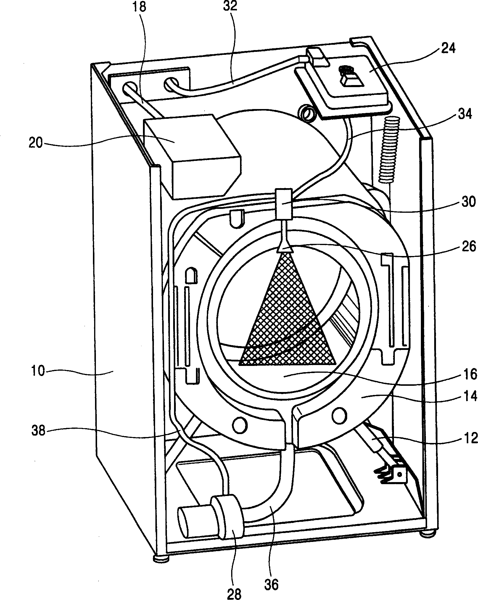 Steam generator for washing machine