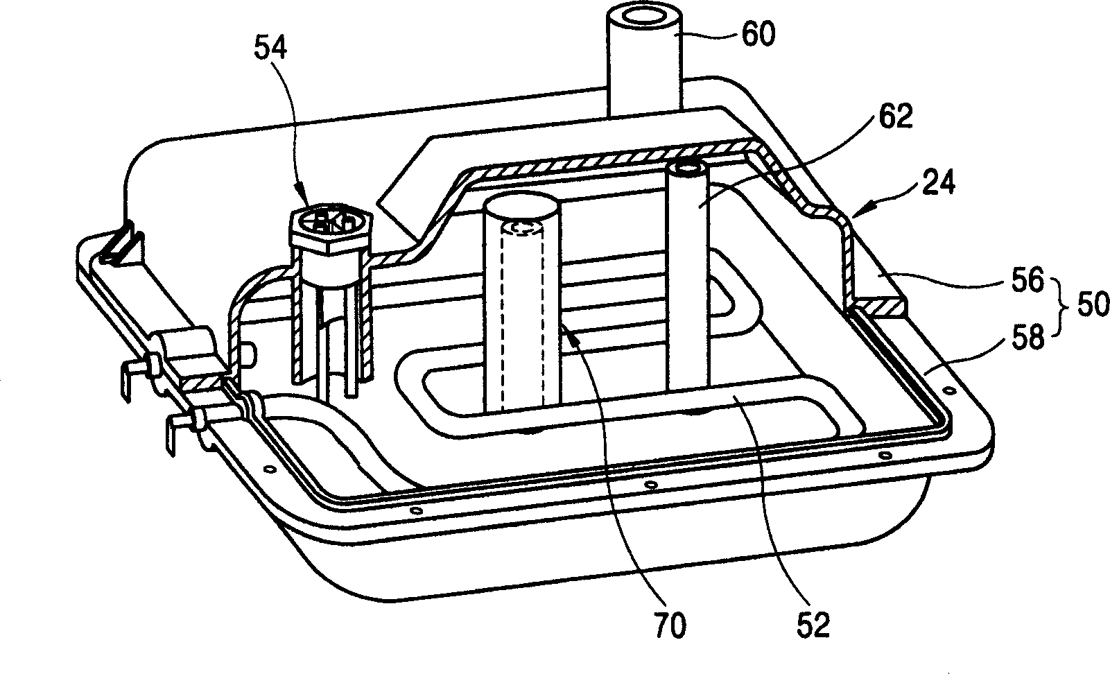 Steam generator for washing machine