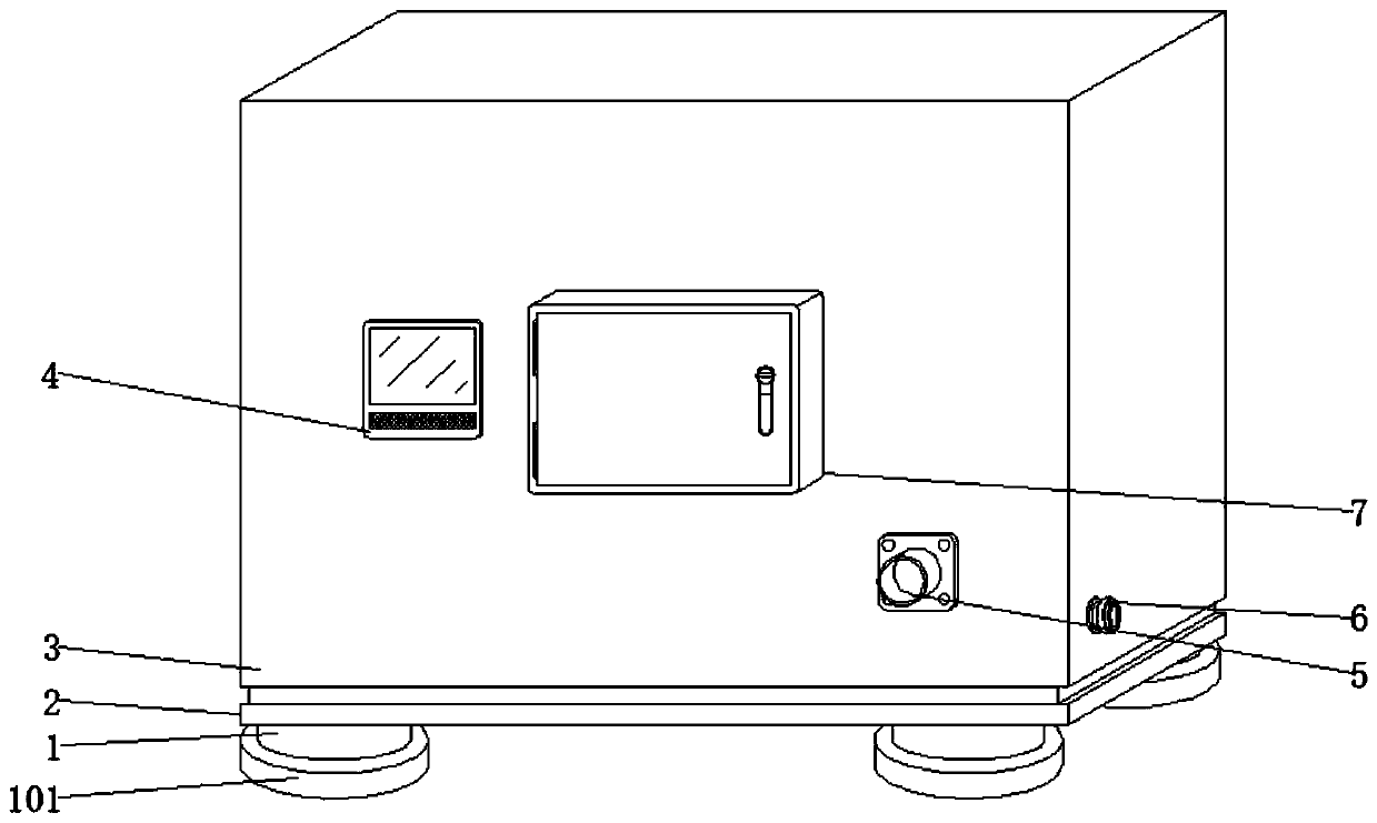 Dewatering device for processing initiator for producing leveling agent