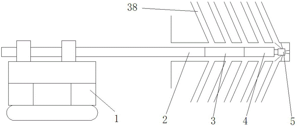 Borehole cleaning system and cleaning method