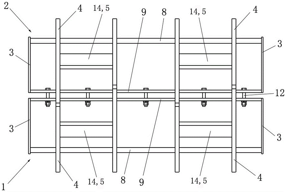 Stator core coil space half mortise and tenon rotary drying tooling