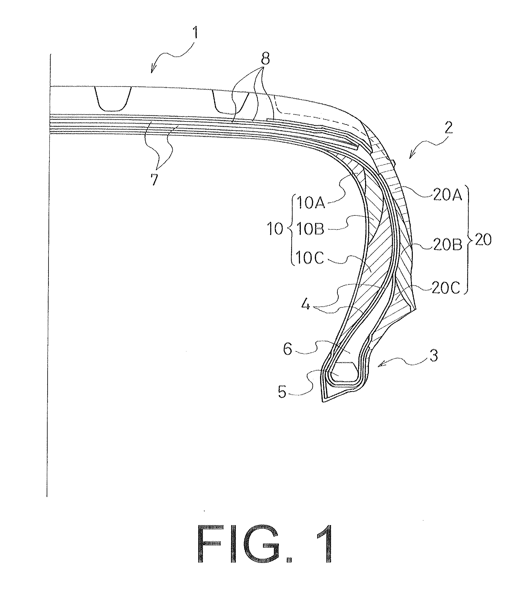 Pneumatic Run Flat Tire