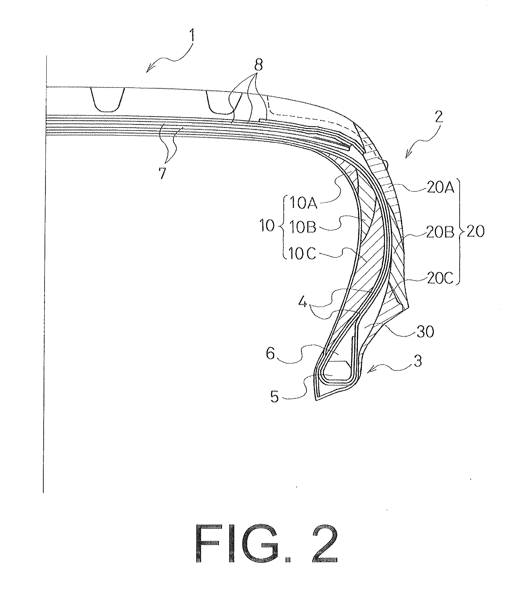 Pneumatic Run Flat Tire