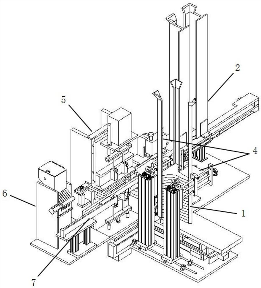 Automatic stapling and handle mounting device