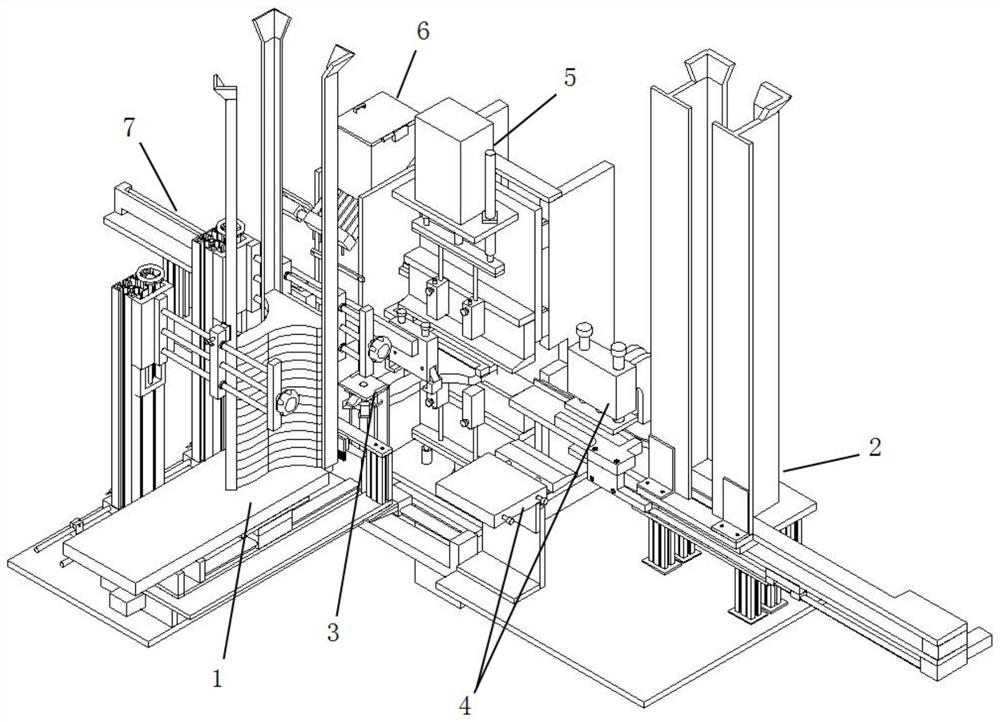 Automatic stapling and handle mounting device