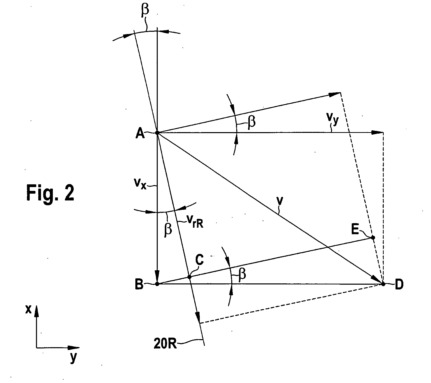 Method for measuring lateral movements in a driver assistance system