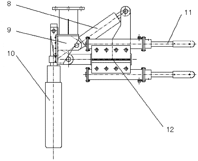 Automatic distorted concrete grouting and vibrating equipment