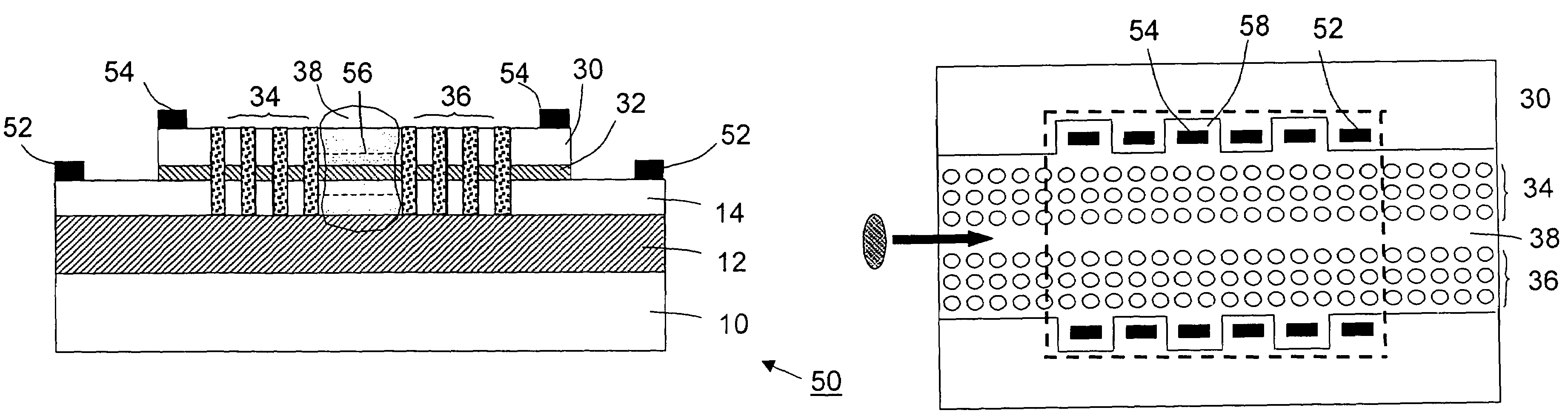 SOI-based photonic bandgap devices