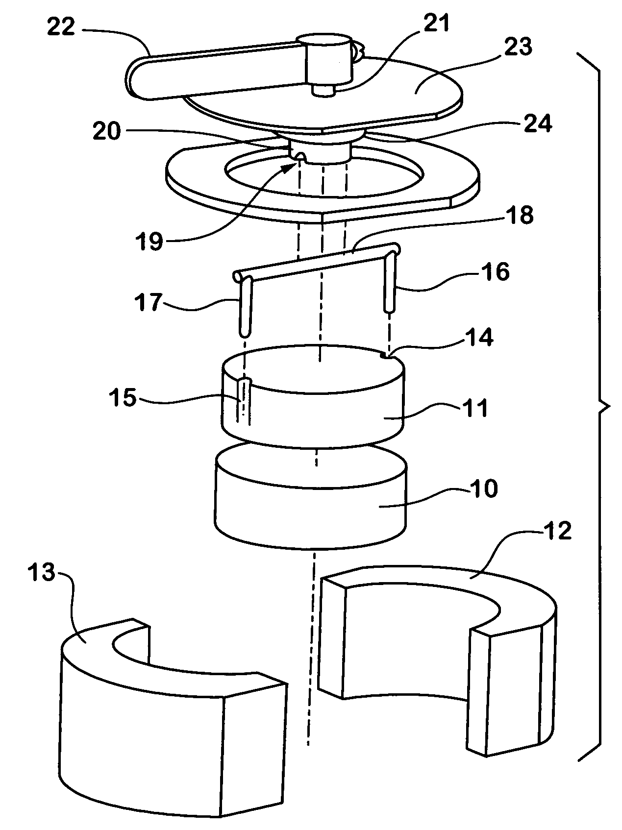 Switchable permanent magnetic device