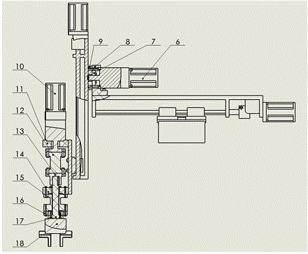 Gear shifting performance offline detecting device of manual transmission