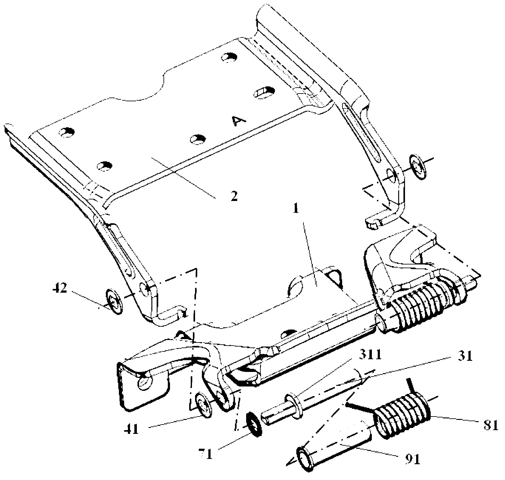 Free stopping mechanism