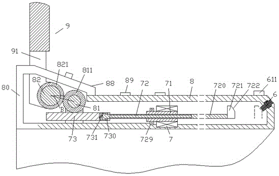 Operating console device