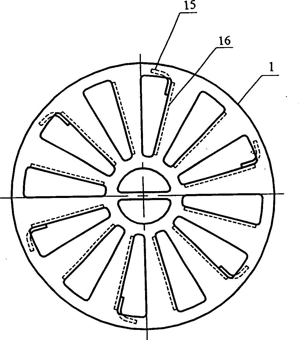 Vapour and water separator