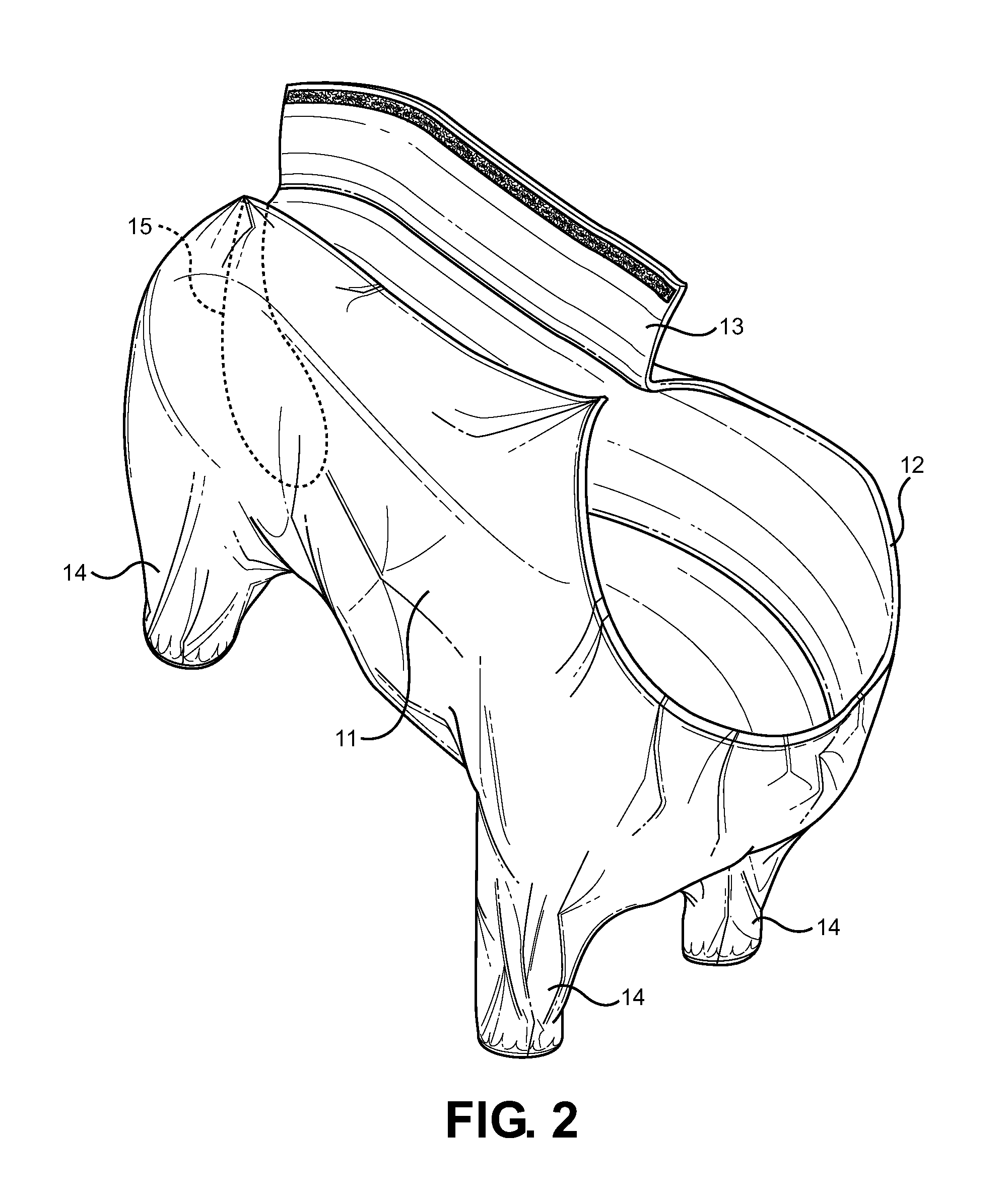 Disposable, single-use animal hair and dander covering