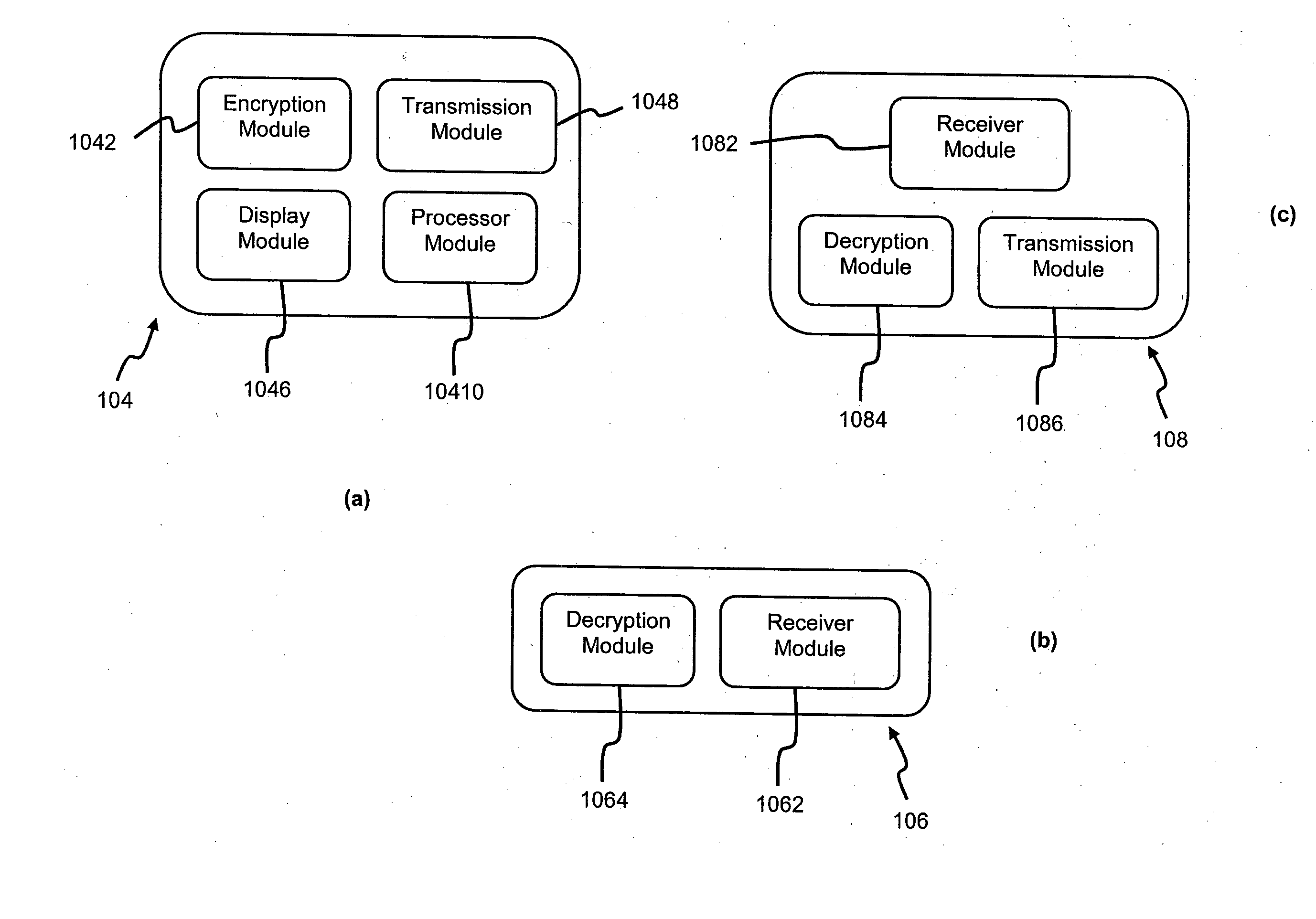 Method performed by at least one server for processing a data packet from a first computing device to a second computing device to permit end-to-end encryption communication