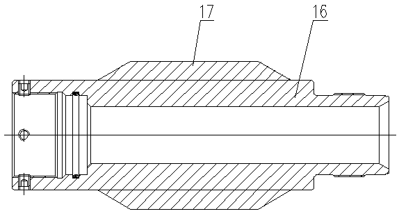 A stepless drag fracturing process in casing and fracturing tool string