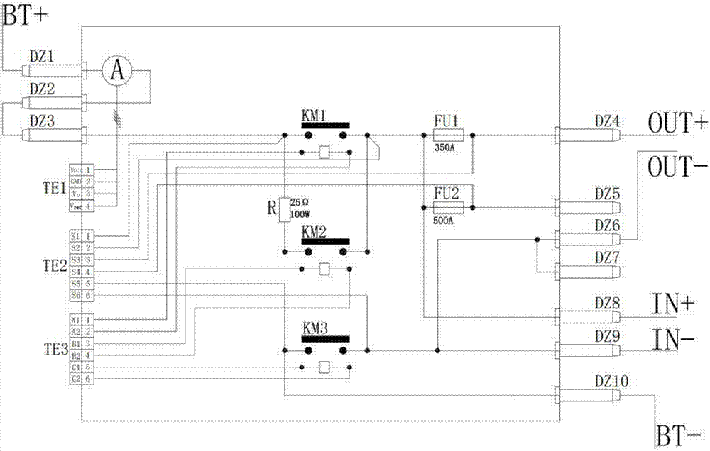 Power-off system for battery pack of electric car