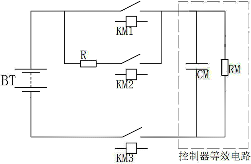 Power-off system for battery pack of electric car