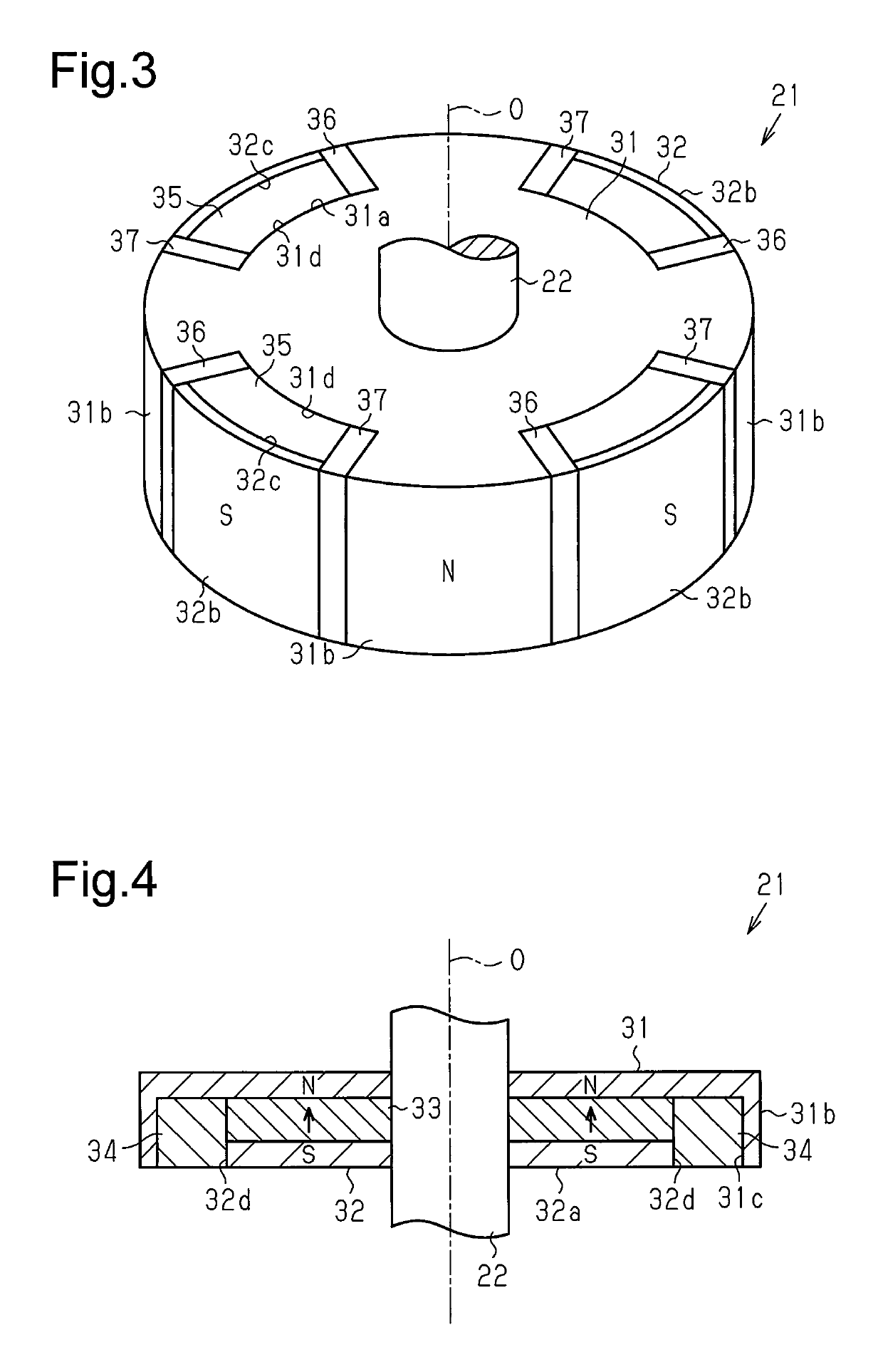 Motor and rotor