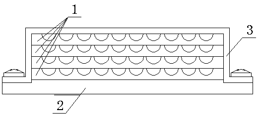 Optical fiber wire managing equipment