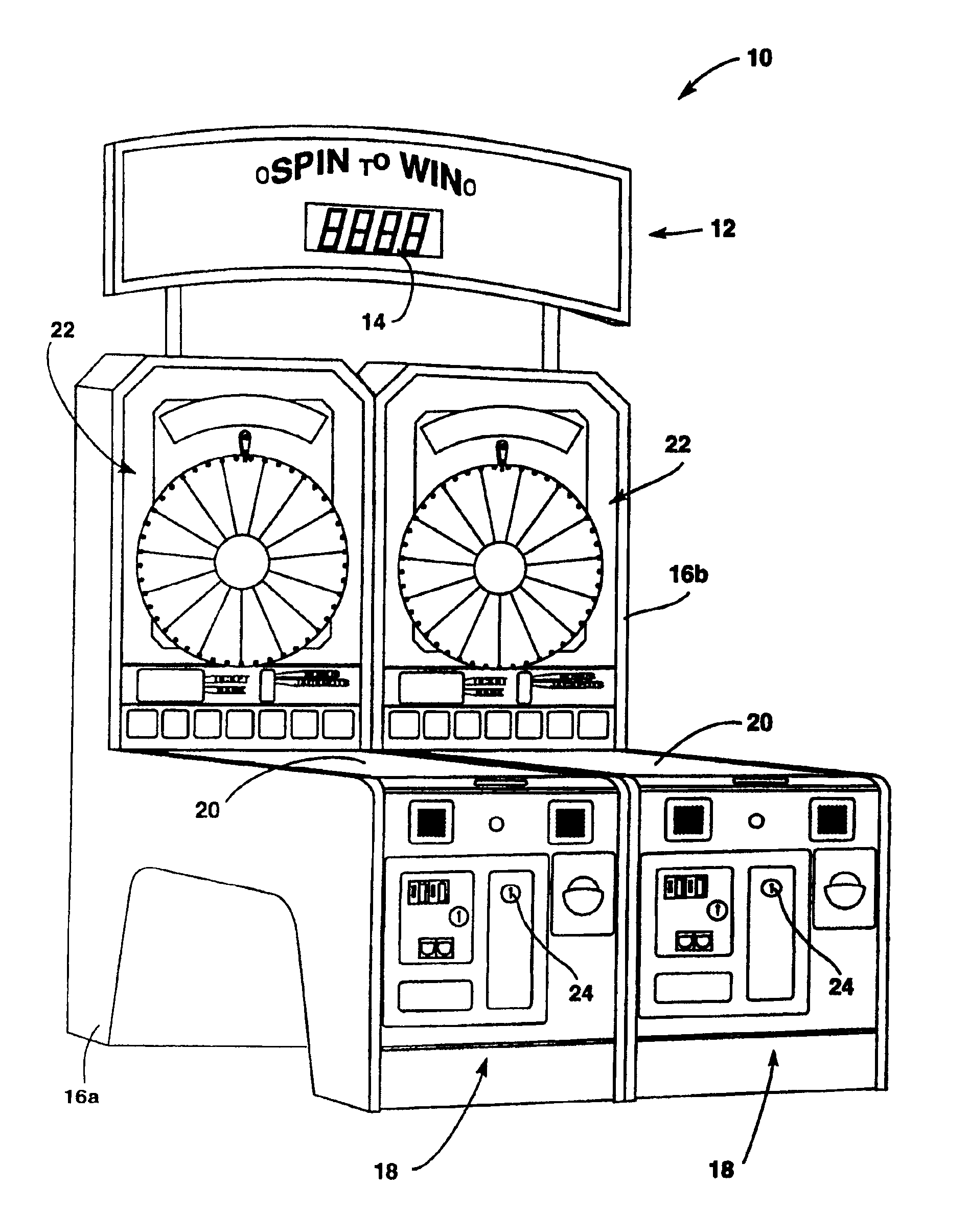 Wheel indicator and ticket dispenser apparatus