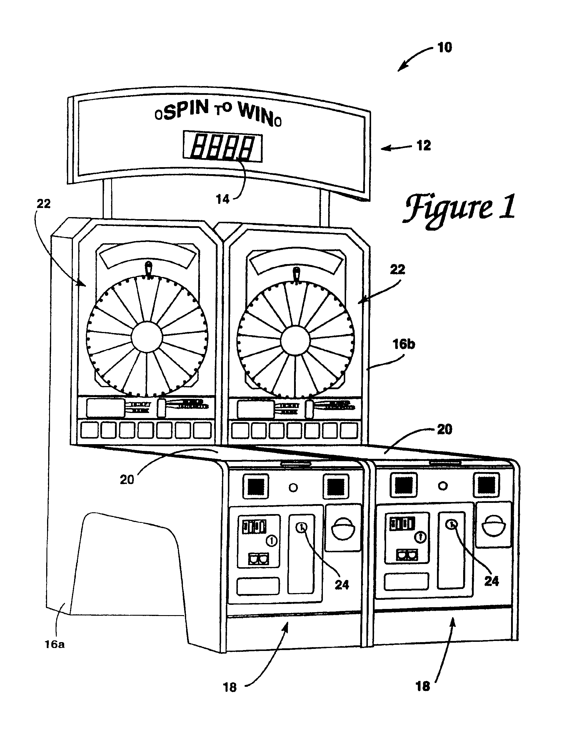 Wheel indicator and ticket dispenser apparatus