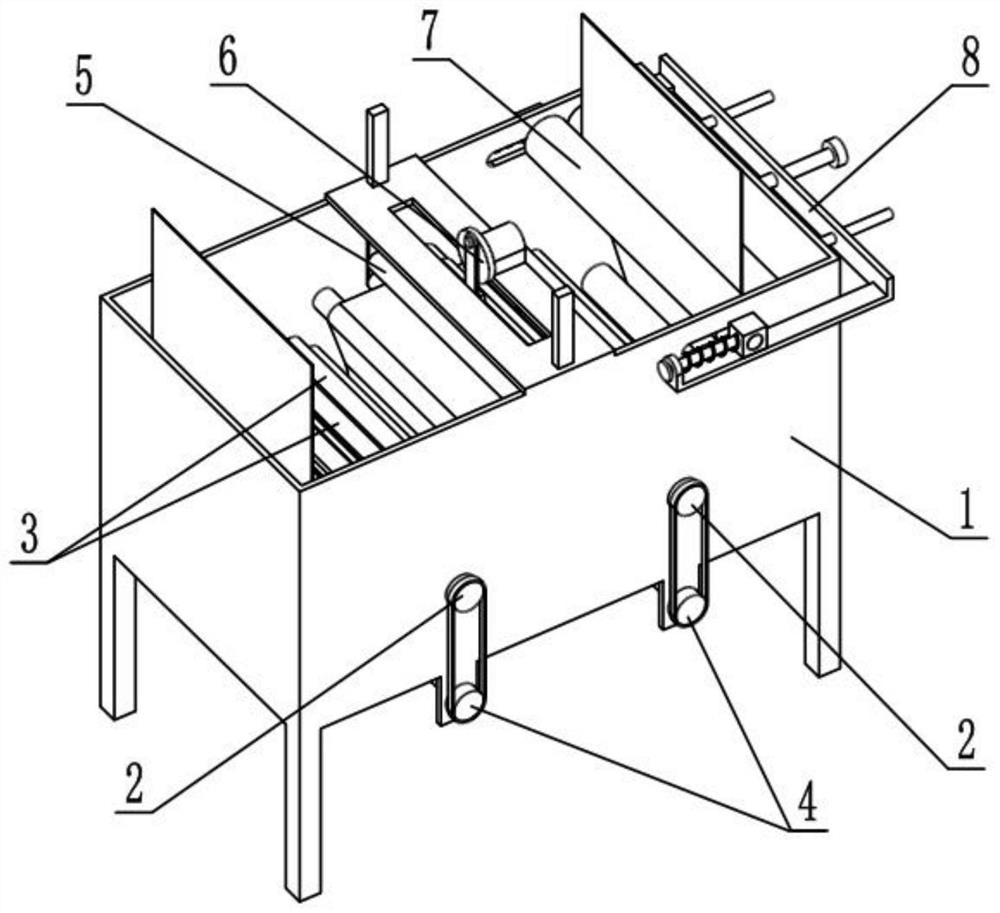 Antibacterial garment cloth preparation system and preparation process