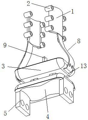 An orthopedic distal femur osteotomy device and its positioning device